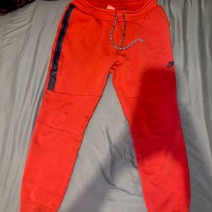 Red Nike Sweatpants